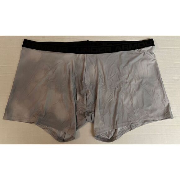 Under Armour Big & Tall 1 Pair Men's Sz 5XL Gray Boxer Brief - Picture 8 of 8
